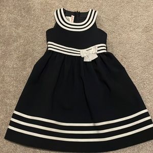 3/$20 Navy Blue Sailor Nautical Dress sz 6